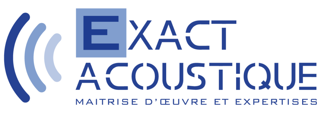 EXACT ACOUSTQUE Bureau études acoustique Logo d'EXACT ACOUSTIQUE
